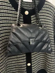 新品-ALDO キルティング ブラック チェーンバッグ ショルダーバッグ トートバッグ