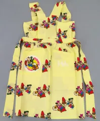 【中古】衣料雑貨 ミッキーマウス＆ミニーマウス JAL DISNEY ON TOUR エプロン イエロー フリーサイズ 「ディズニー」