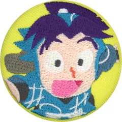 【中古】バッジ・ビンズ 摂津のきり丸 「忍たま乱太郎 刺繍缶バッジコレクション(刺繍記章収集第一の段)」 NHKキャラクターショップ限定