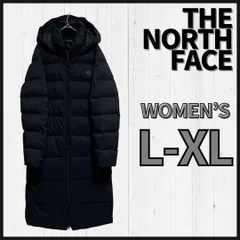 THE NORTH FACE　ロングダウンジャケット　レディースL-XL　ダウンコート　RDS認証ダウン　ロングコート　アウター　ブラック