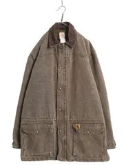 【お得なクーポン配布中!】 US企画 00s カーハート ダック ランチ コート メンズ L / オールド ジャケット カバーオール ワーク ブルゾン ブランケット ライナー 廃盤 