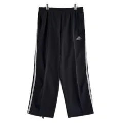 90ｓ　adidas　トラックパンツ　ジャージ　刺繍ロゴ　ワンポイント　万国旗