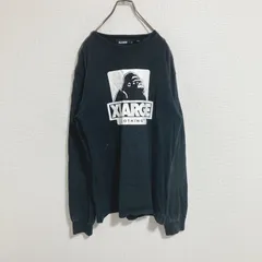 【ビッグロゴ】XLARGE エクストララージ　ロンT 黒　M