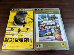 【PSP】 ソフト2本セット METAL GEAR SOLID PEACE WALKER グランド セフト オート