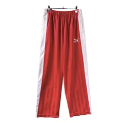 90s　PUMA　トラックパンツ　ジャージ　刺繍　ワンポイント　ヒットユニオン