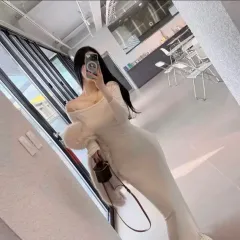 新品/元価 50 セレンディ 번따룩 オフショルダーグラム リー ロング丈ワンピース