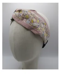 インド刺繍リボンのヘアバンド　作成キット　ピンク