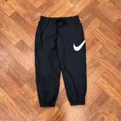 レディース XL NIKE スウッシュ ビックロゴ ナイロン ジョガーパンツ