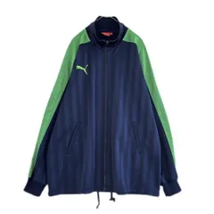 PUMA　トラックジャケット　ジャージ　刺繍ロゴ　ワンポイント　バイカラー
