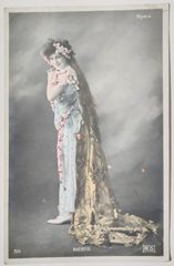 花のリリシズム ― アール・ヌーヴォーに咲く少女の横顔 フランス