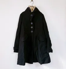 【OLIVE des OLIVE】オリーブデオリーブ(F)ロングコート 無地 スタンドネック　ファー