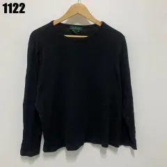 ポロ ラルフローレン ブラック ロングスリーブ Tシャツ