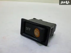 TOYOTA トヨタ 純正 AE86 トレノ レビン リアガラス 電熱 暖気 デフォッガ― スイッチ 本体のみ 即納 在庫有 棚30-2