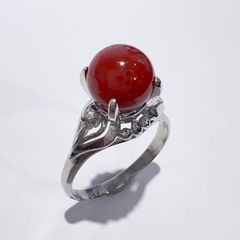 美品】Hopi Roy Talahaftewa コーラル リング 16号 - メルカリ