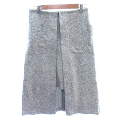 スタニングルアー STUNNING LURE タイトスカート ボックス ミモレ ロング 2 M グレー /AU