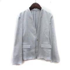 ロペピクニック ROPE Picnic ノーカラージャケット シングル 36 S グレー /YI