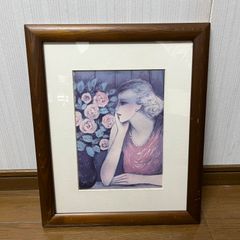 マリー・ローランサン 陶板画 YAMAKA 1986年製 インテリア アート絵画
