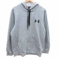 アンダーアーマー UNDER ARMOUR パーカー プルオーバー 長袖 MD M グレー /YK