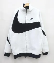 ★1969☆NIKE ナイキ BQ6546-114 VM SWOOSH FULL ZIP JACKET ボア ジャケット リバーシブル　美品　L