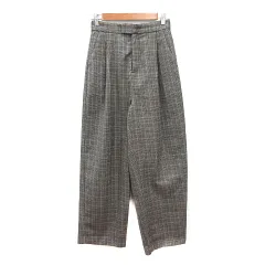 アーバンリサーチ ドアーズ URBAN RESEARCH DOORS ストレートパンツ グレンチェック 38 M グレー /MN