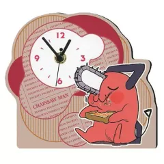 【中古】置き時計・壁掛け時計 ポチタ＆食パン ダイカットポチタクロック 「チェンソーマン」 タイトー限定