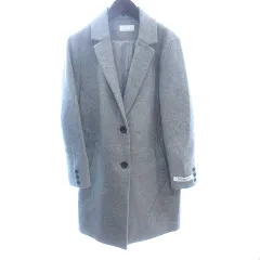 ハレ HARE チェスターコート 総裏地 ウール M グレー /AU