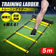 トレーニングラダー サッカー 運動 スポーツ 5m 10プレート 野球 陸上