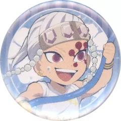 【中古】バッジ・ピンズ 宇髄天元(ラメ) 「鬼滅の刃×ufotable cafe 夏休みイベント 57mmランダム缶バッジ Bグループ」