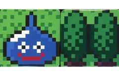 【中古】バッジ・ピンズ スライム＆森 フィールドスクエア缶バッジセット 「ドラゴンクエスト 誕生35周年記念 ふくびき所スペシャル ～思い出いっぱい!ゆめいっぱい!!編～」 G賞