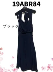 19号　19ABR84  大きいサイズ　フォーマル　ドレス　ワンピース　ブラック　Ja-432