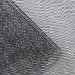 手芸・ハンドメイド用品 パニエ ウェディング・コスプレ材料 1820 ブラック col.10 約183cm幅×1mカット ナイロン100% 無地 15D チュール 生地 コスモテキスタイル