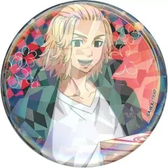 【中古】バッジ・ピンズ 佐野万次郎(等身/ホログラム) 「東京リベンジャーズ×映画村 イベント“東京卍會京都集会” トレーディング缶バッジ」