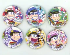 【中古】バッジ・ピンズ 集合 缶バッジセット(6個) 「おそ松さんのへそくりウォーズ ニートの攻防の本 ニート研究記録」 付録