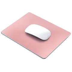 JULANIE マウスパッド アルミ 薄型 金属マウスパッド マウス 防水耐久 両面使用 表面は滑りが良くて 操作感が快適