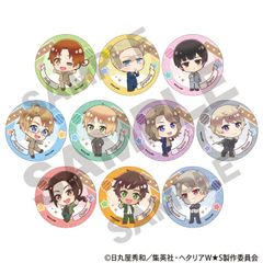新品/公式】ヘタリア World☆Stars_トレーディンググリッター缶バッジ