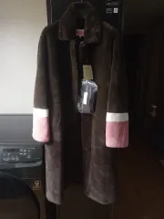 フェイクファー ロングコート 新品