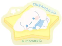 【中古】シール・ステッカー シナモロール 蓄光アクリルステッカー  「サンリオキャラクターズ」