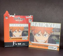 ハイキュー 一番くじ F賞 ビジュアル色紙 日向 劇場版ハイキュー!! ゴミ捨て場の決戦