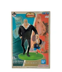 美品 バンダイ ONE PIECE 一番くじ モンキー・D・ルフィ＆モンキー・D・ガープ フィギュア