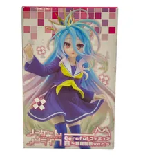 美品 タイトー ノーゲーム・ノーライフ Coreful フィギュア 白～猫耳制服ver.～ フィギュア