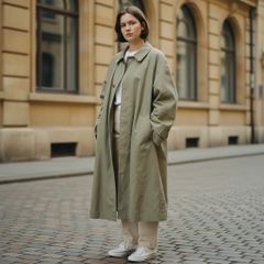 MOUSSY BACK DRAPE DOLMAN コート - メルカリ