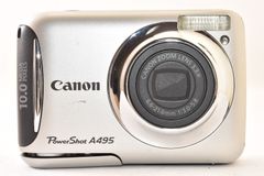 Canon デジタルカメラ powershotA495 シルバー - メルカリ