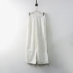 未使用 サマンサモスモス ブルー Samansa Mos2 blue 【Made in India】シフリーパンツ F｜オフホワイト ボトムス【2400014710984】