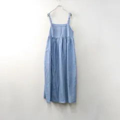 サマンサモスモス Samansa Mos2 デニム/ツイルジャンパースカート F｜サックスブルー トップス【2400014711103】