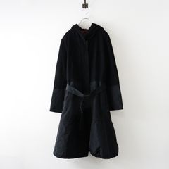 Y's ヨウジヤマモトꕤ裏地チェック コットン ロングコート マルチ