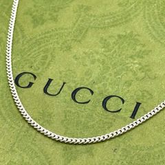 超美品】GUCCI 喜平チェーン ネックレス 男女兼用 SV925 2.8ミリ