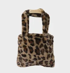 ヒョウ柄 レオパード ギャル ファー バッグ