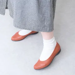 [オレンジ]パンプス フラットシューズ ローヒール ぺたんこ 痛くない 柔らかい 疲れない 歩きやすい 軽量 フォーマル オフィス 仕事用 通勤 立ち仕事 冠婚葬祭 結婚式 幅広 外反母趾 日本製 3L 4L おしゃれ レディース靴 k58-378522