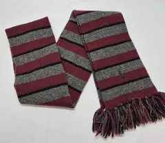 【used品】POLO RALPH LAUREN メンズマフラー ウール & カシミヤ