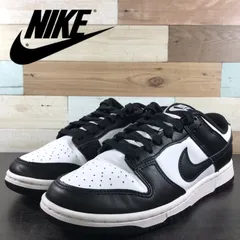 NIKE DUNK LOW RETRO ナイキ ダンク ローカット レトロ ホワイト ブラック 24.5cm U10989 DD1391-100わ